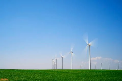 Wind energy Stock Photos