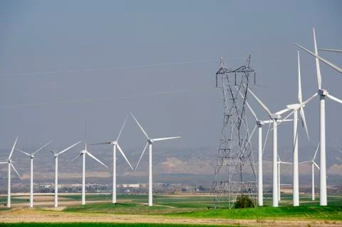 Wind energy Fotos de archivo