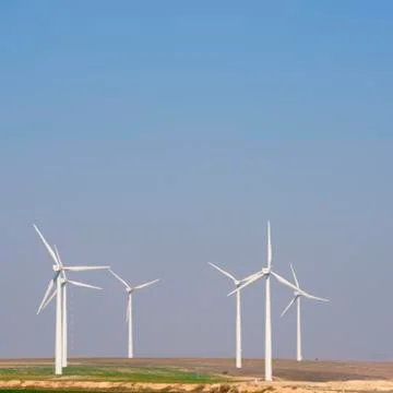 Wind energy Foto stock
