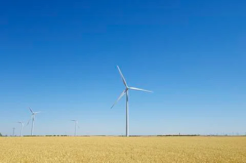 Wind energy 库存照片