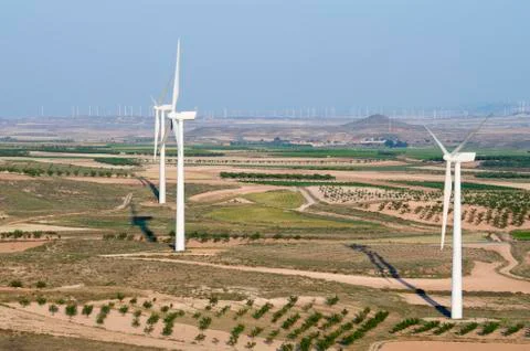 Wind energy Foto stock