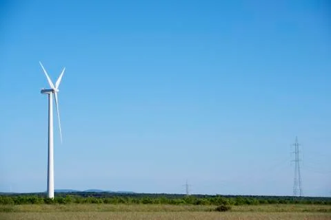 Wind energy Fotos de archivo