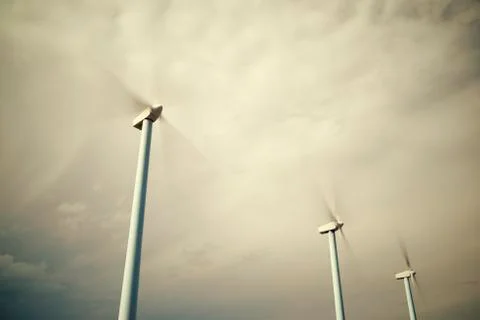 Wind energy Fotos de archivo