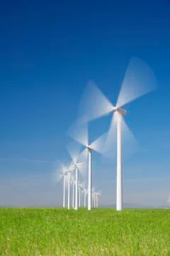 Wind energy Stock Photos