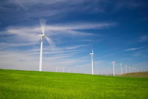 Wind energy Stock Photos