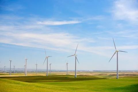 Wind energy Stock Photos