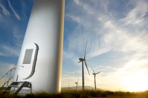 Wind energy Stock Photos