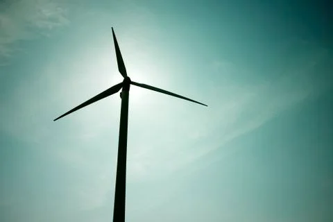Wind energy 库存照片