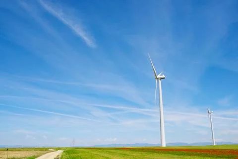 Wind energy 写真素材