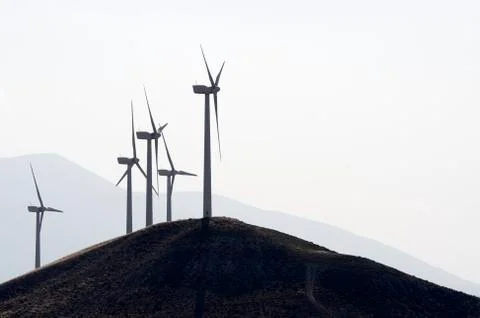 Wind energy Fotos de archivo