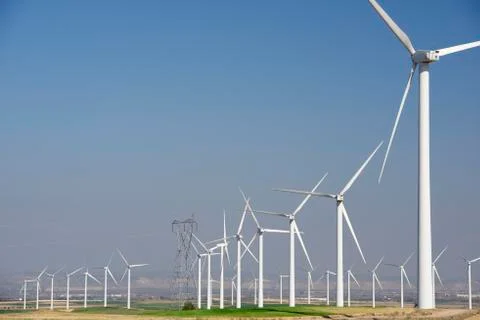 Wind energy Fotos de archivo