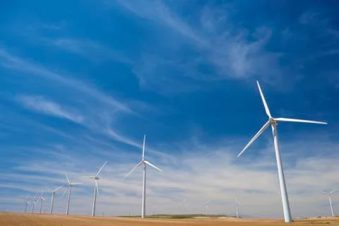 Wind energy Fotos de archivo