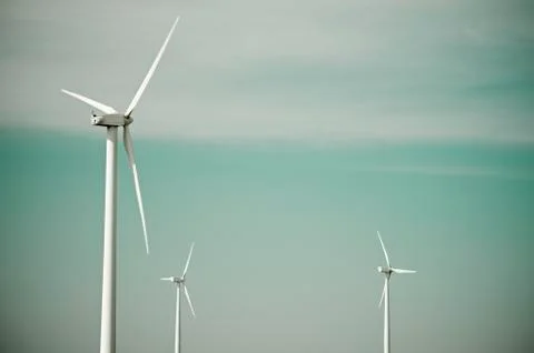 Wind energy Foto stock