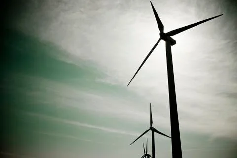 Wind energy Foto stock