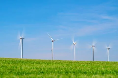 Wind energy Fotos de archivo