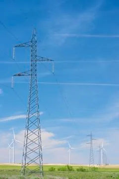 Wind energy Foto stock