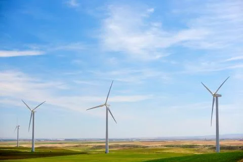 Wind energy Stock Photos