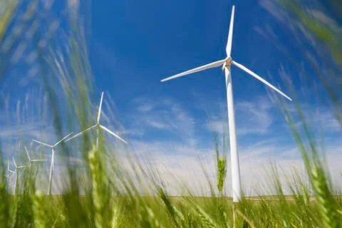 Wind energy Stock Photos