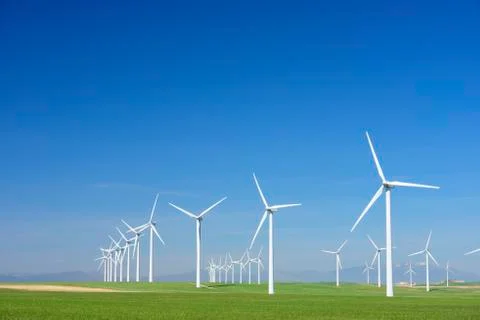 Wind energy Stock Photos