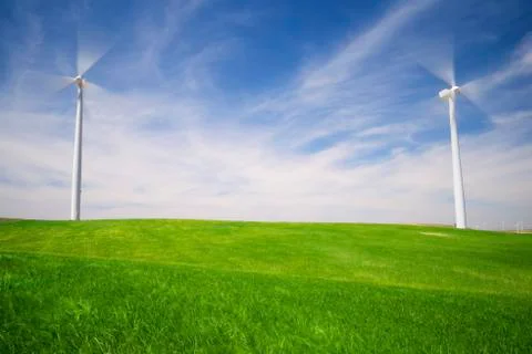 Wind energy 스톡 사진