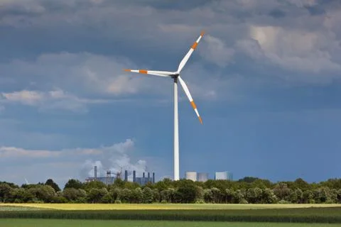 Wind energy Stock Photos