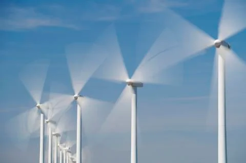 Wind energy 写真素材