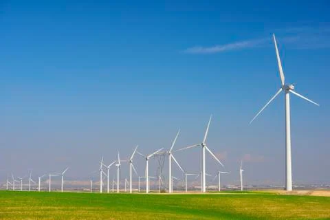 Wind energy Stock Photos