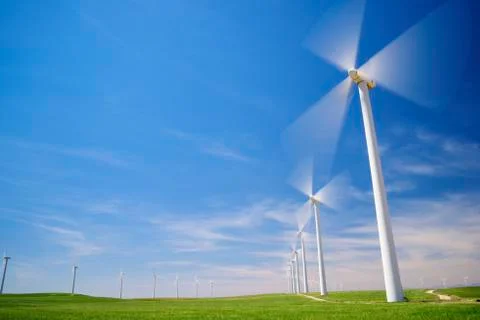 Wind energy Foto stock