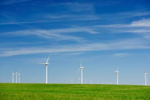 Wind energy Stock Photos