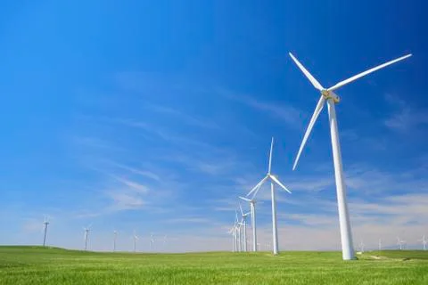 Wind energy 写真素材