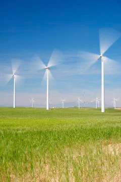 Wind energy 库存照片