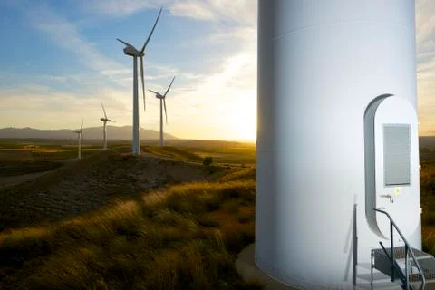 Wind energy Stock Photos