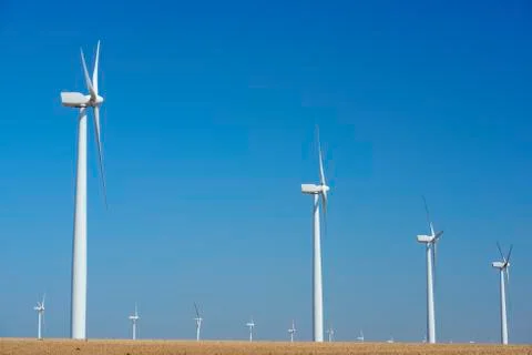 Wind energy Foto stock