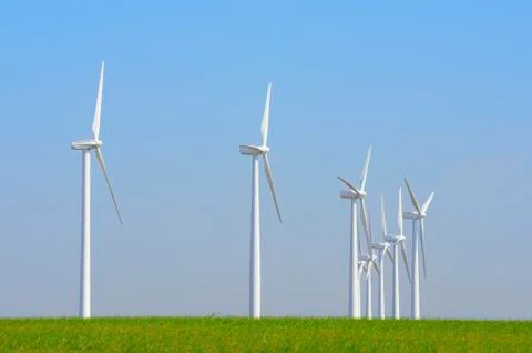 Wind energy Fotos de archivo