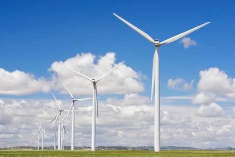 Wind energy Stock Photos