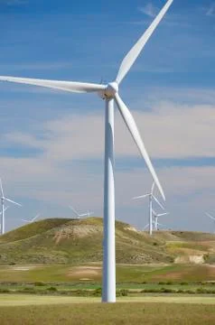 Wind energy Stock Photos