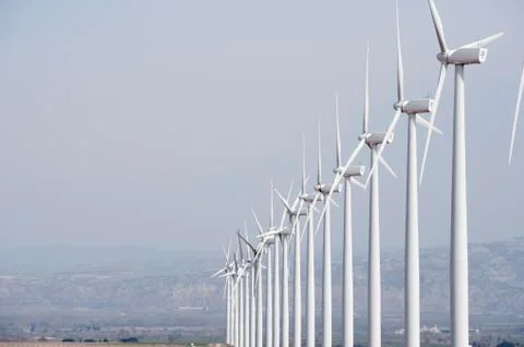 Wind energy Foto stock