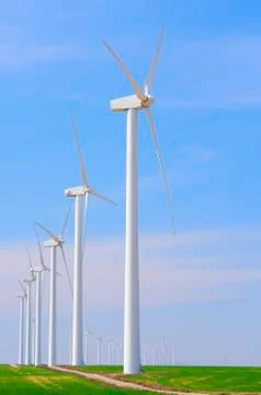 Wind energy Fotos de archivo