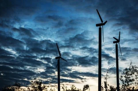 Wind energy Stock Photos