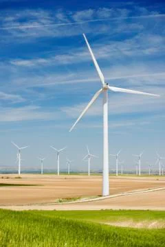 Wind energy Stock Photos