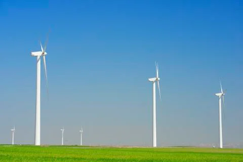 Wind energy Fotos de archivo