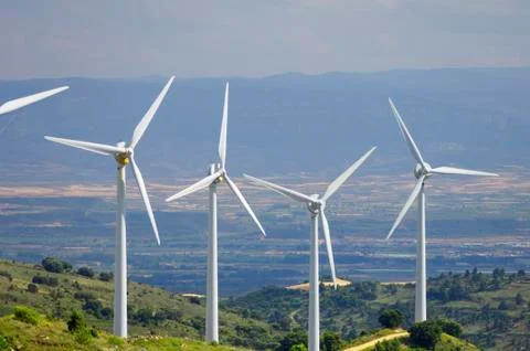 Wind energy Stock Photos
