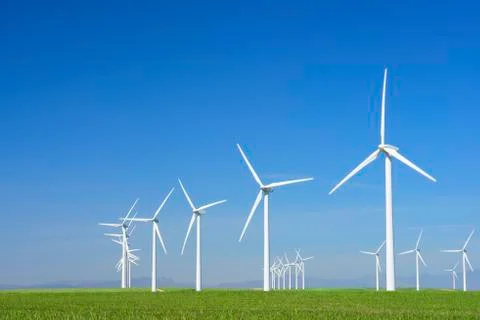 Wind energy Stock Photos