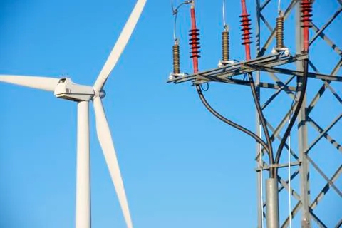 Wind energy Stock Photos