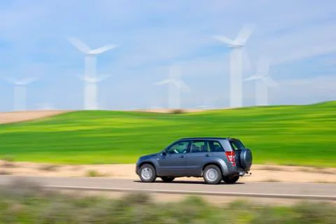 Wind energy Stock Photos