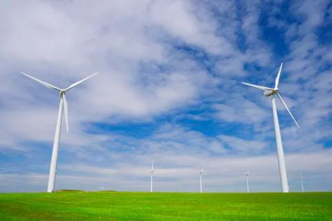 Wind energy Stock Photos