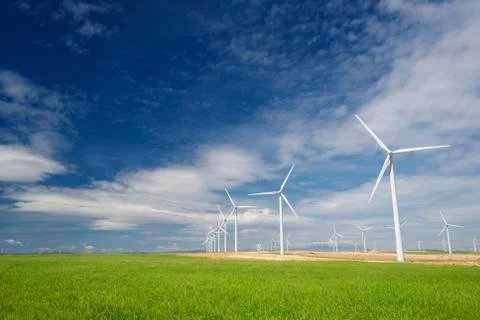 Wind energy Fotos de archivo