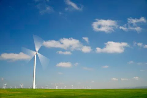 Wind energy Stock Photos