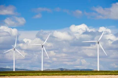 Wind energy Foto stock