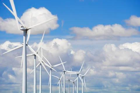 Wind energy 스톡 사진